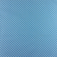 Fabric by the Metre - Spots (3mm) - Pale Blue